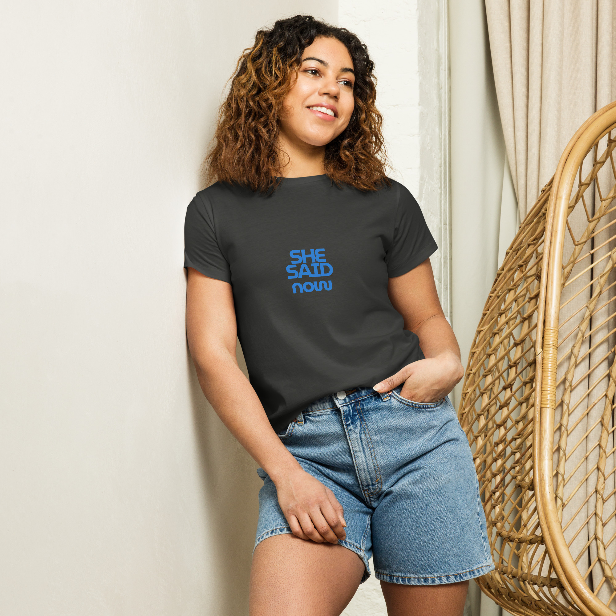 High-Rise Confidence Graphic Tee