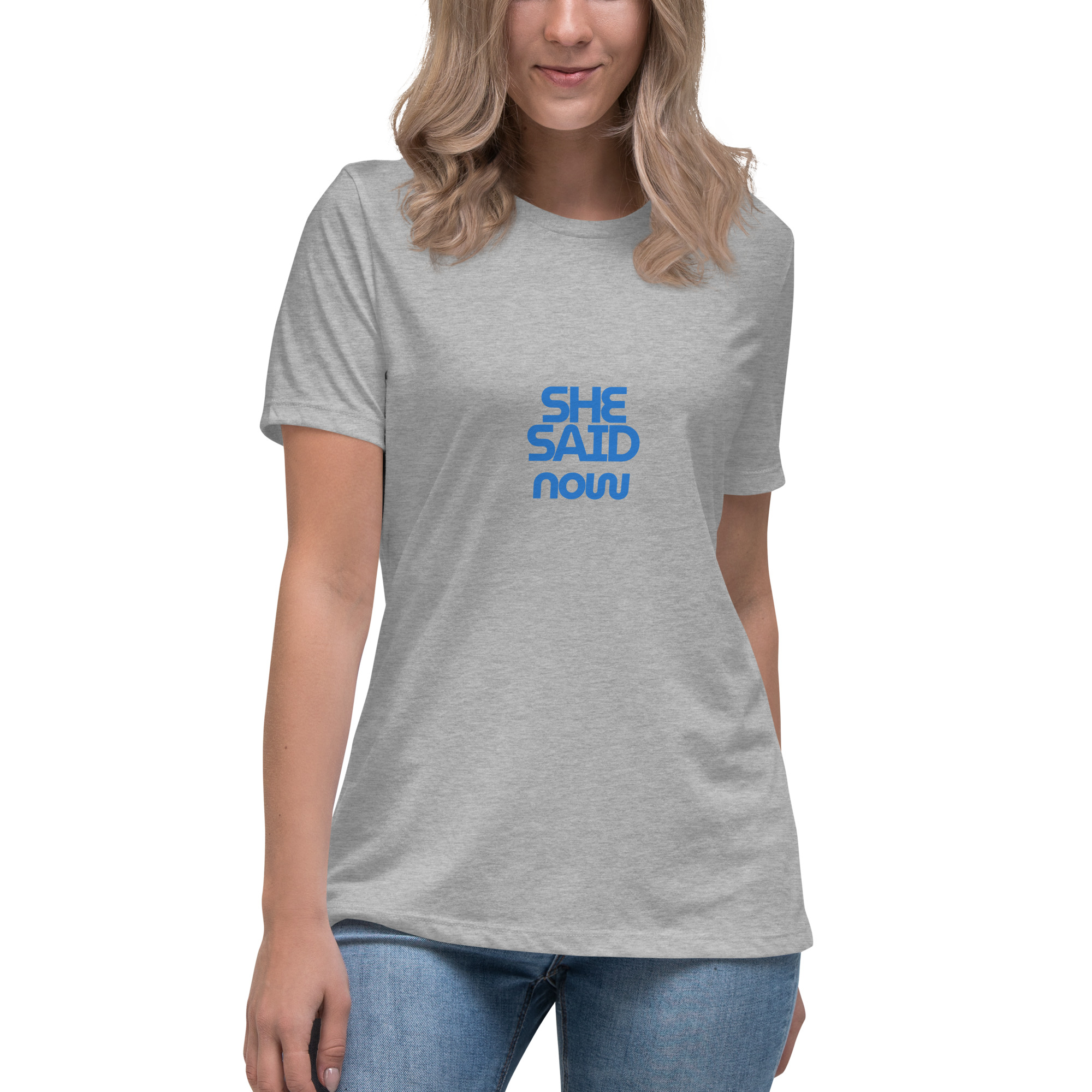 Loose Fit Confident Message Tee