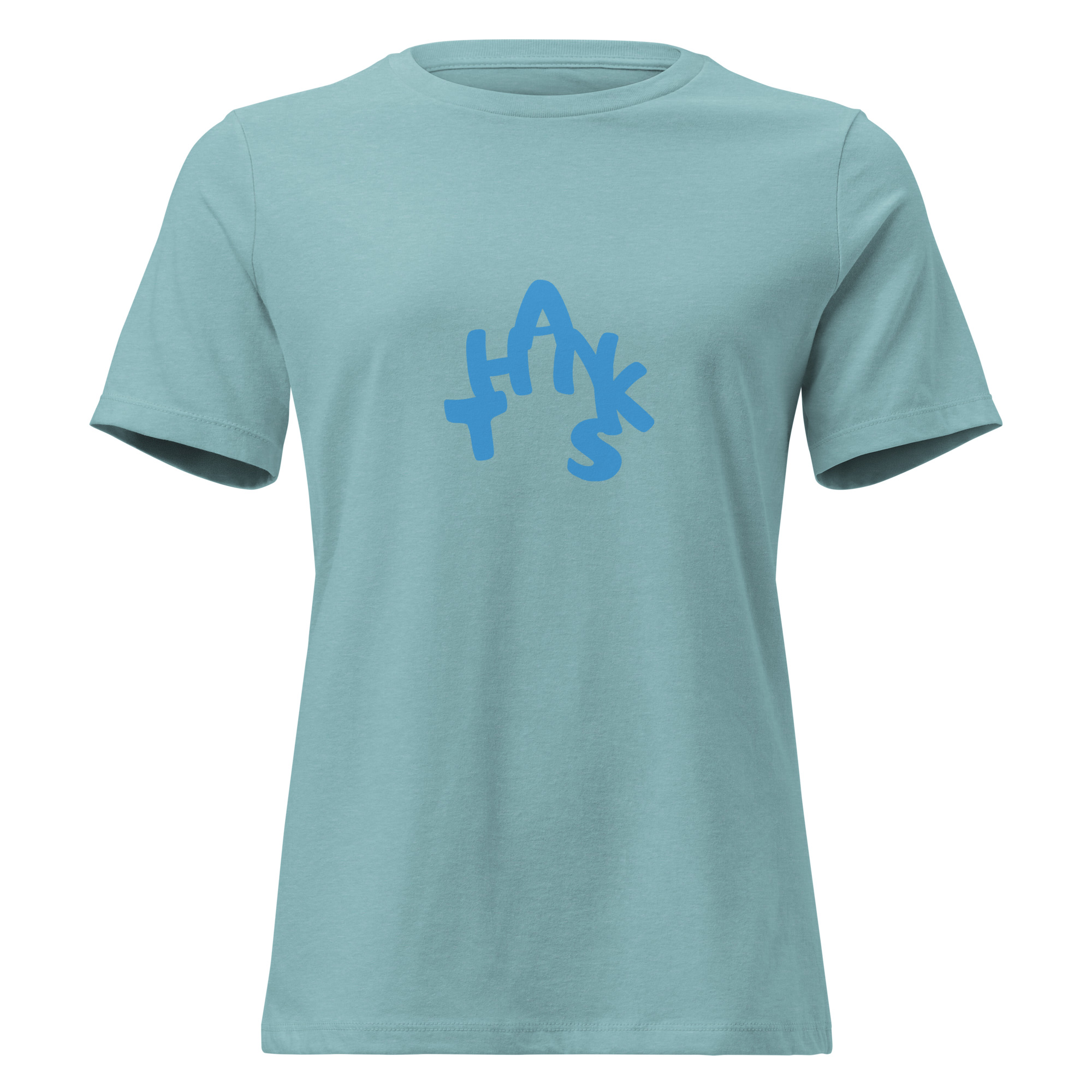 Loose Fit “Thanks” Everyday Tee