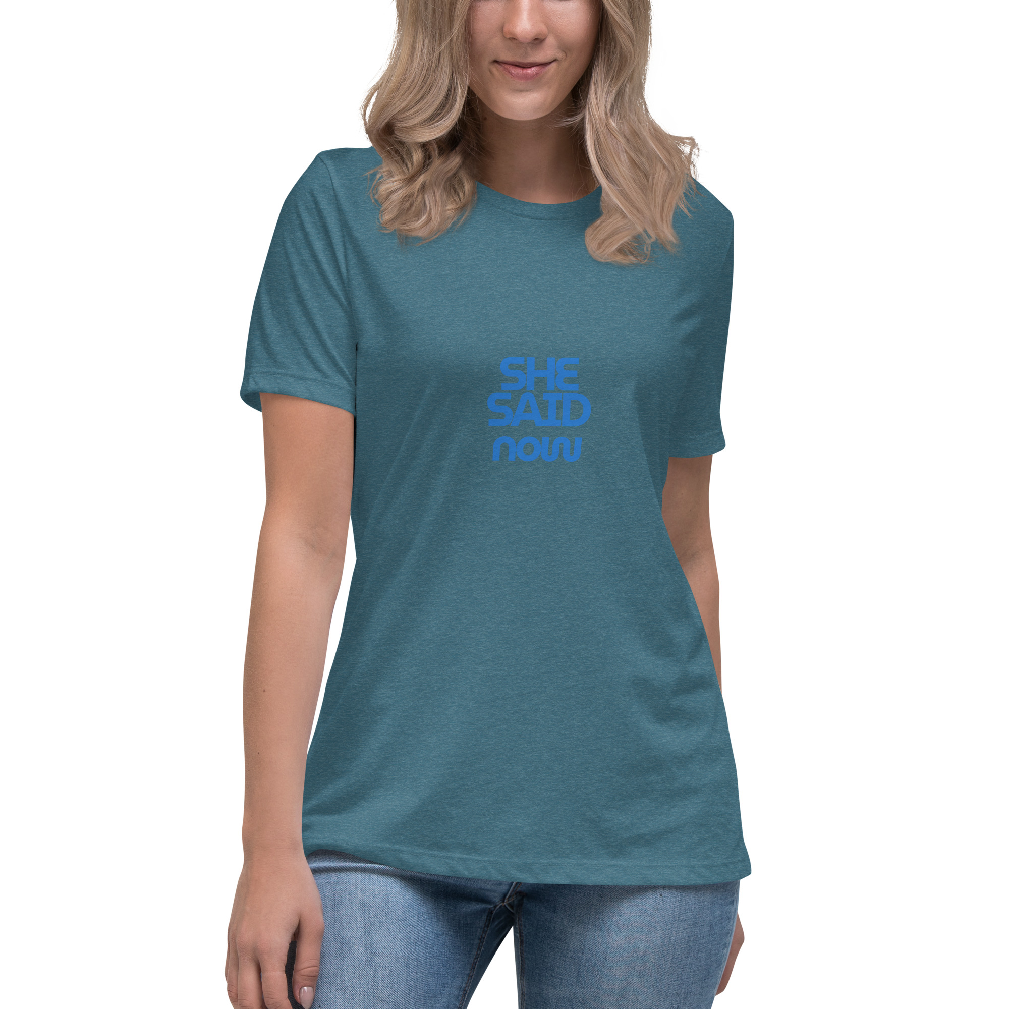 Loose Fit Confident Message Tee
