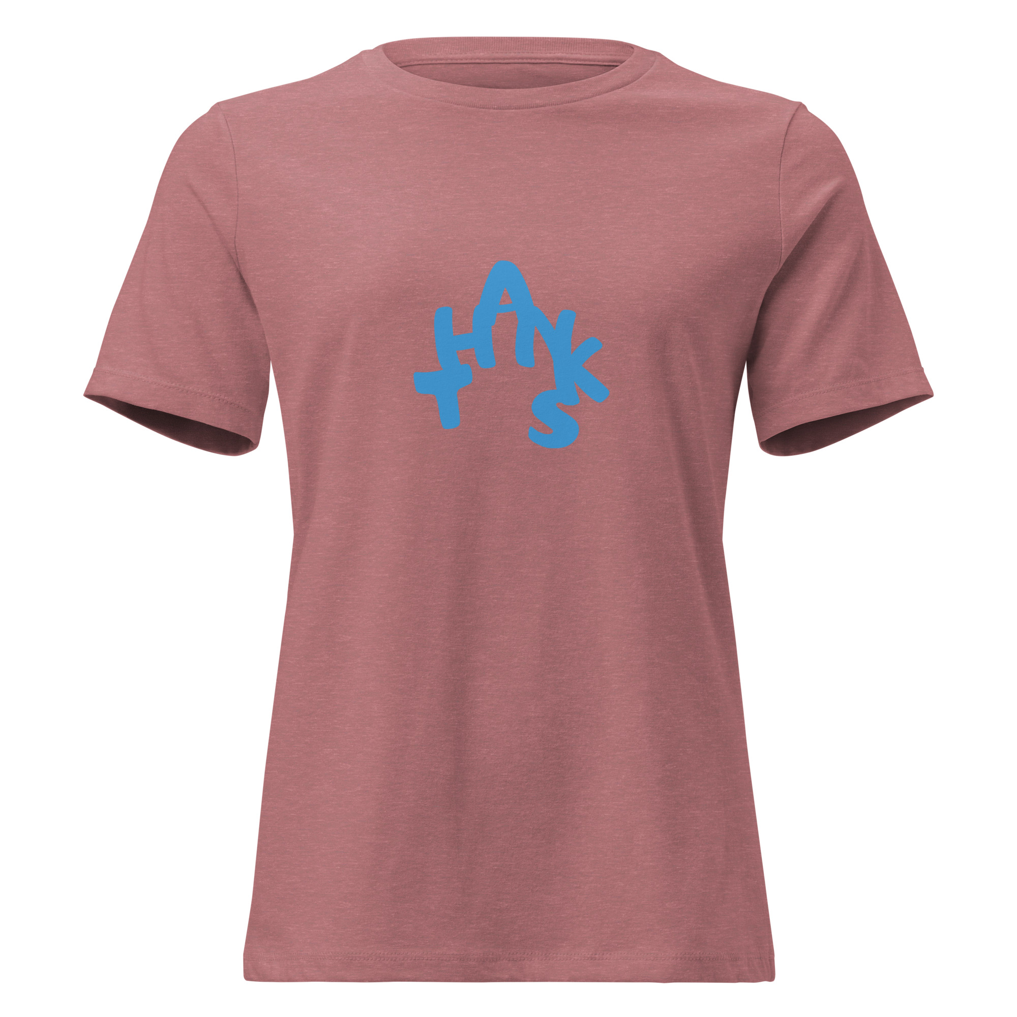 Loose Fit “Thanks” Everyday Tee