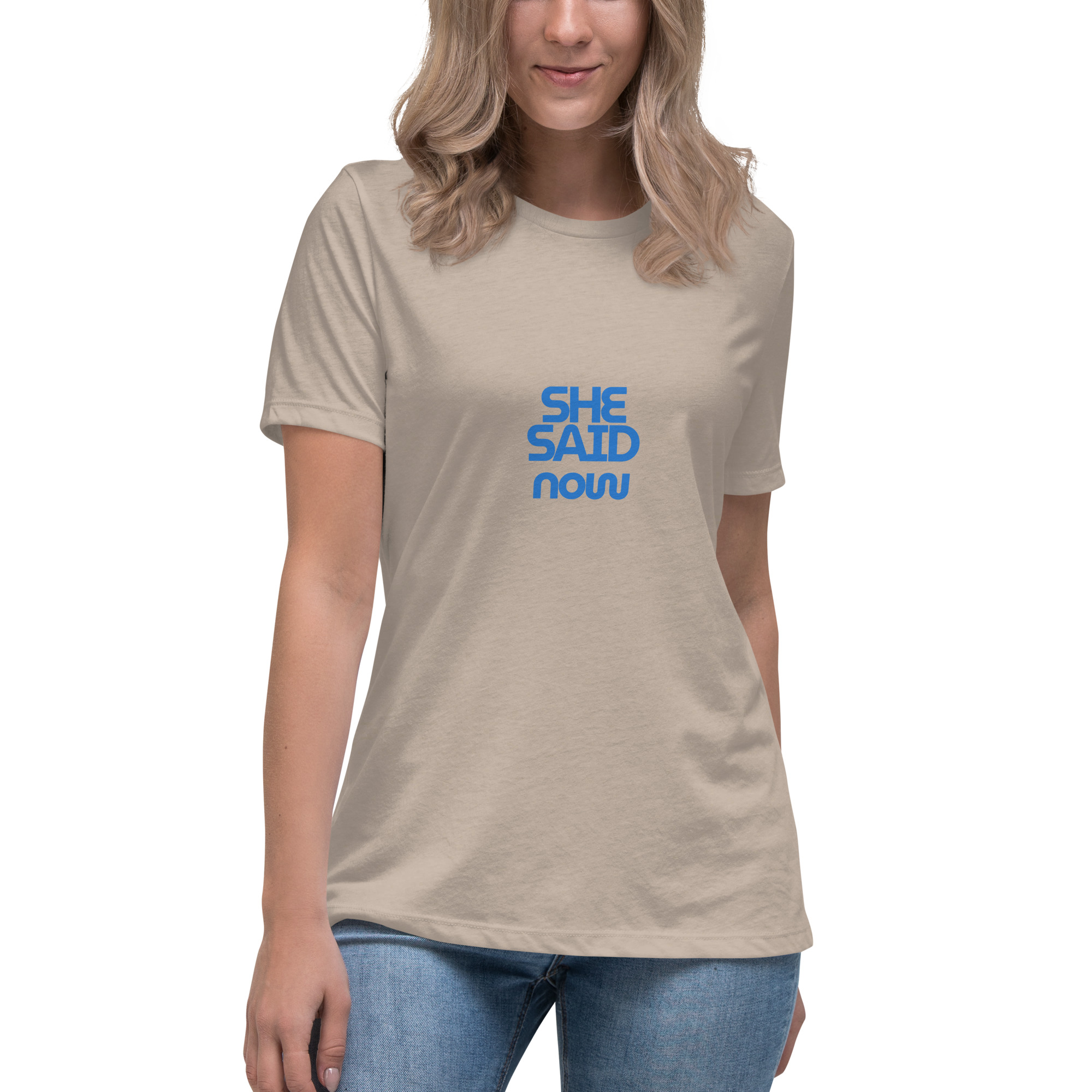 Loose Fit Confident Message Tee