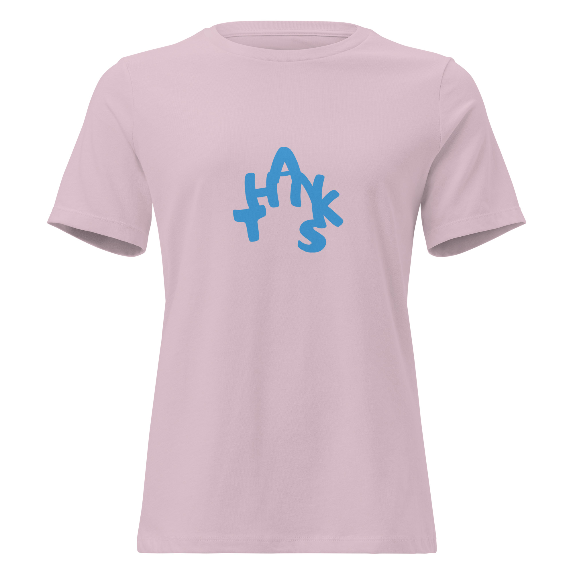 Loose Fit “Thanks” Everyday Tee