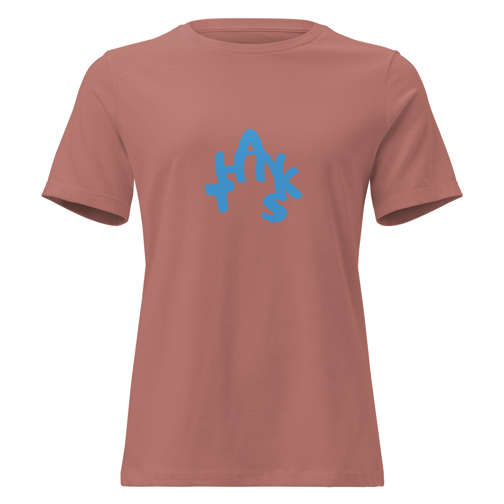 Loose Fit “Thanks” Everyday Tee
