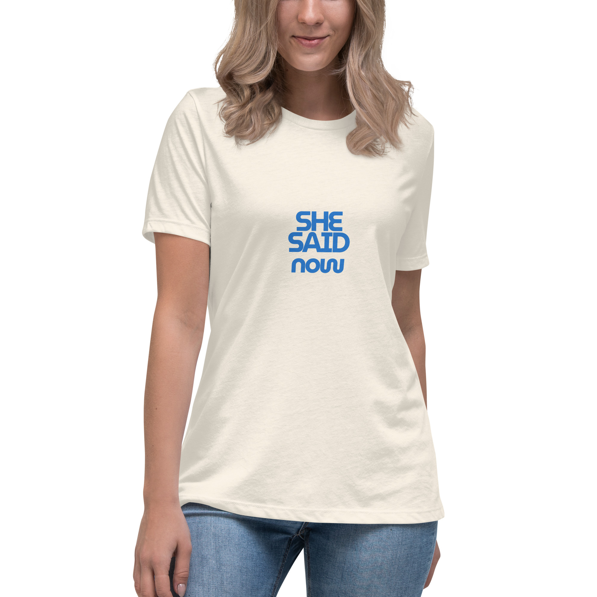 Loose Fit Confident Message Tee