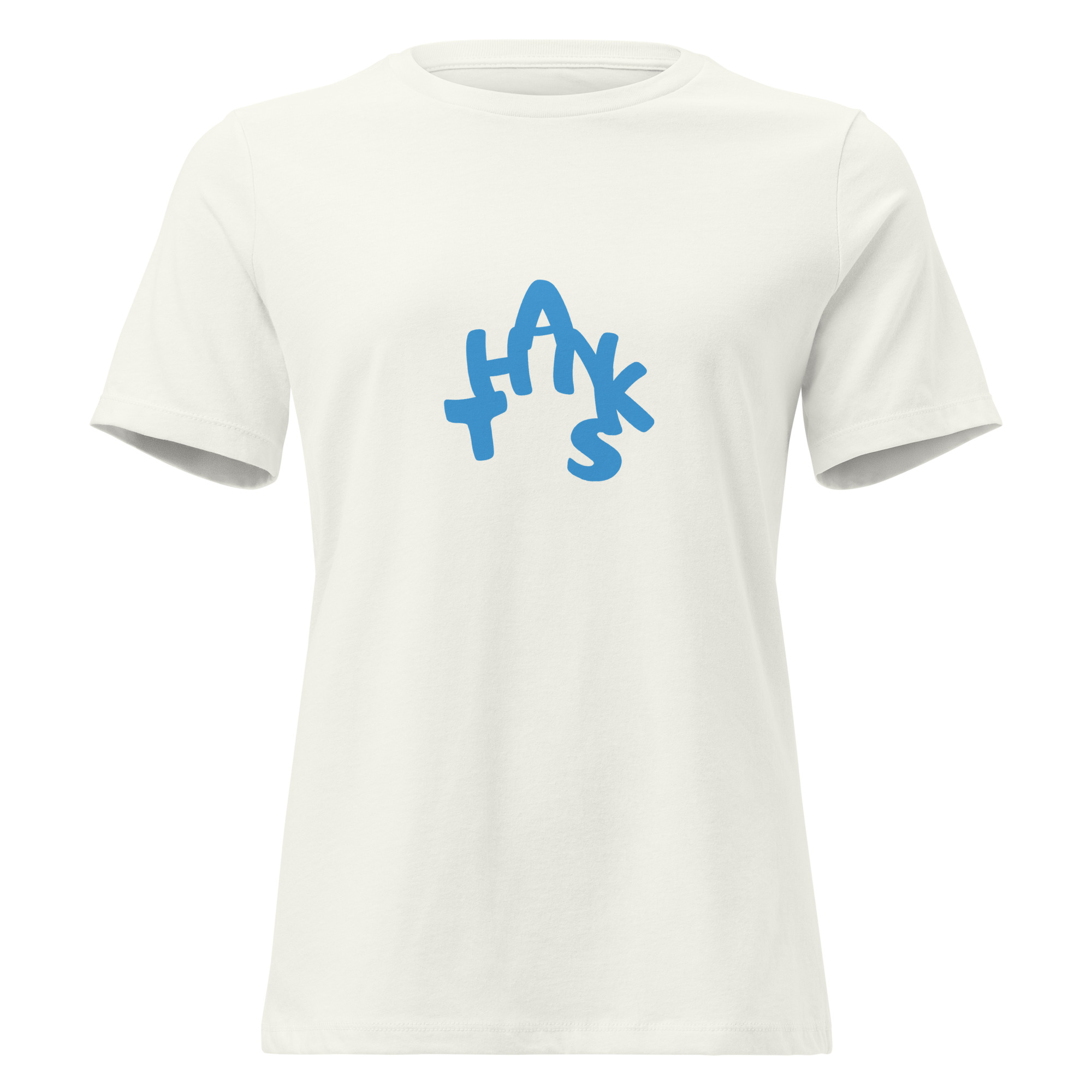 Loose Fit “Thanks” Everyday Tee