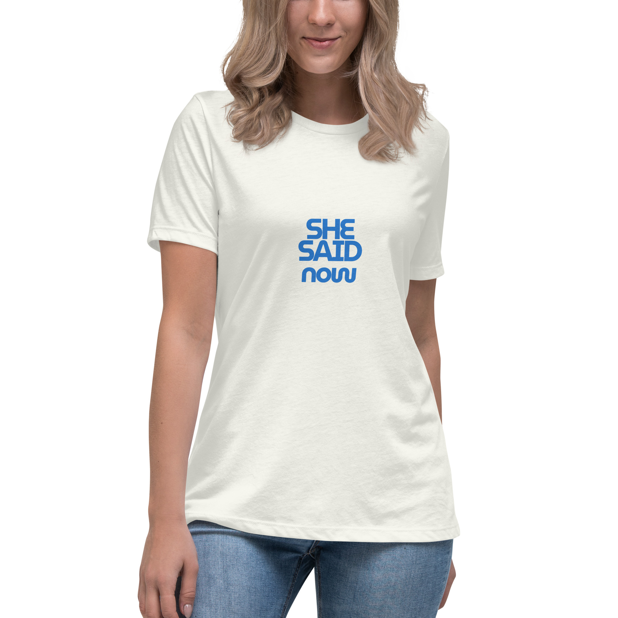 Loose Fit Confident Message Tee