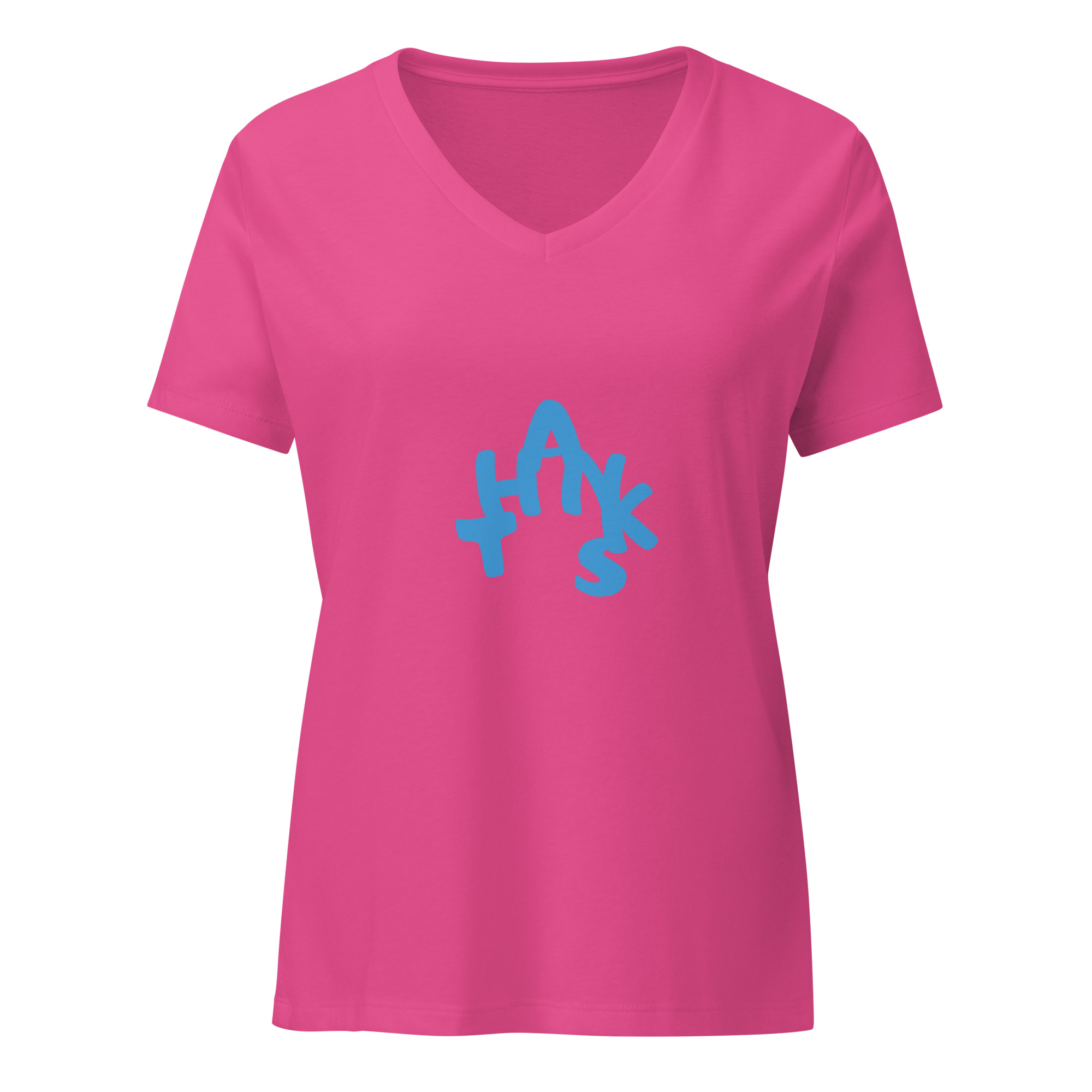 Relaxed V-Neck Gratitude Tee