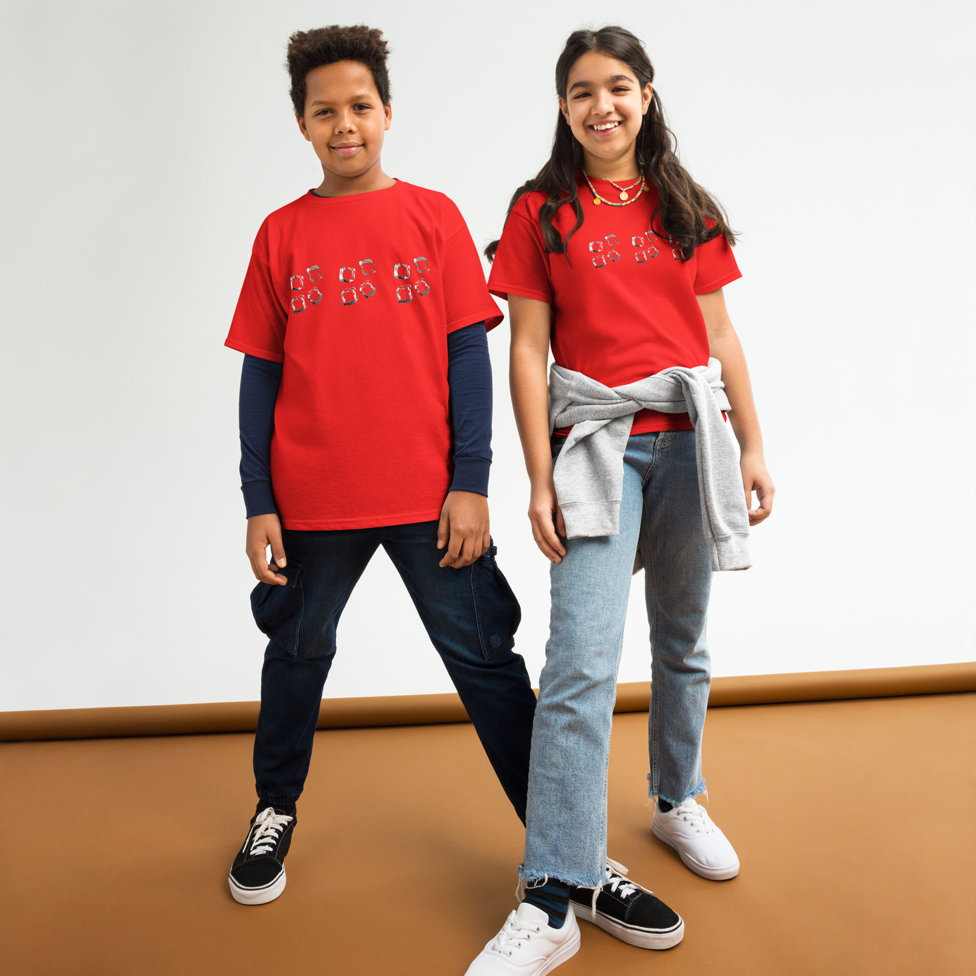 Youth Classic Mini Shapes Graphic Tee