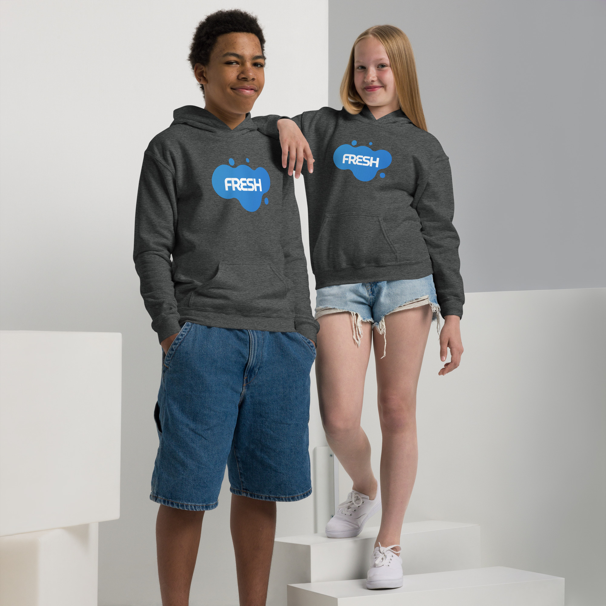 Youth Heavy Blend Pullover Hoodie