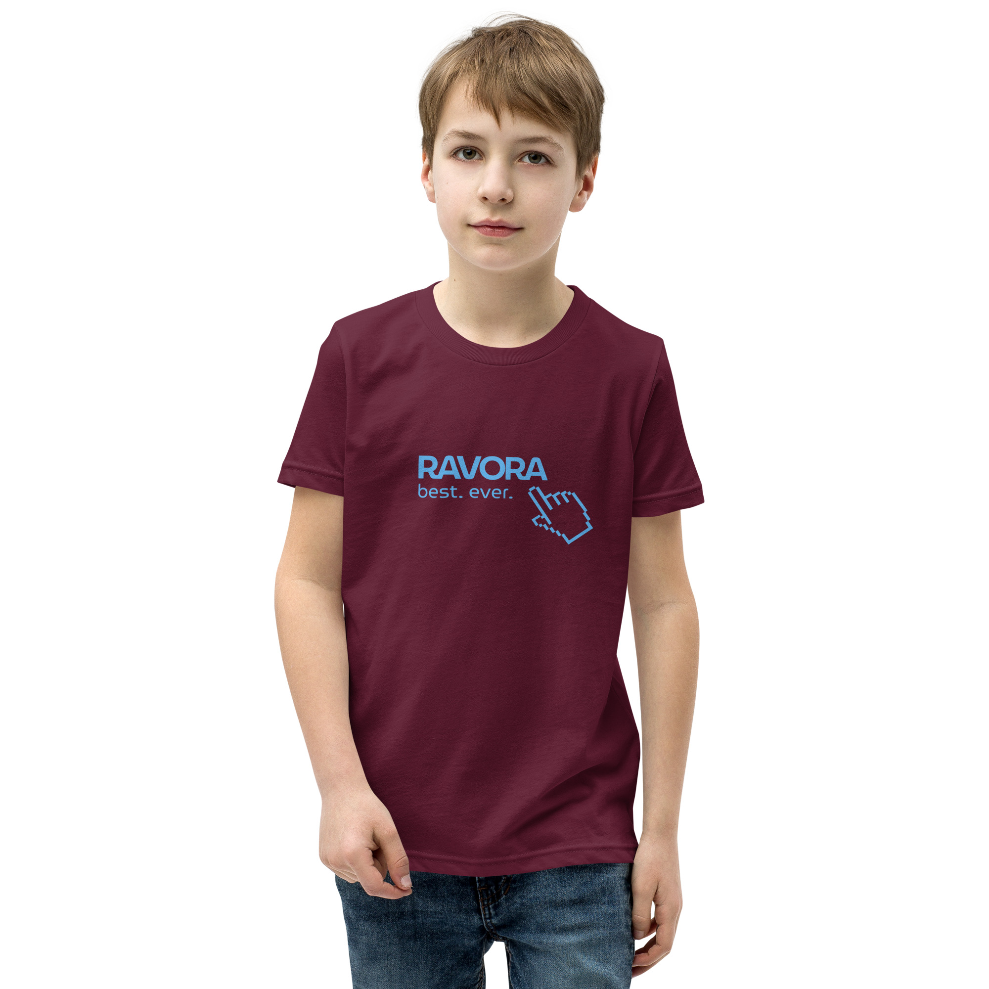 Youth Cursor Style Graphic Tee